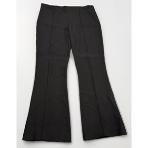 The Row Black Virgin Wool Blend Flared Cropped Dress Pants Women’s Sz 4 USA Made